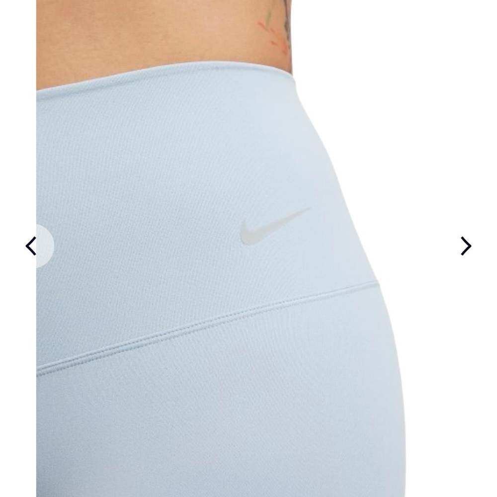 Nike Zenvy Gentle Support High Waist 7/8 Leggings M Medium Blue Women NWT $100 - Picture 4 of 14